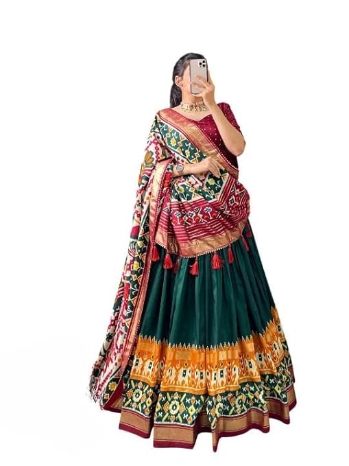Women's Lehenga Choli, Print with Foil Work